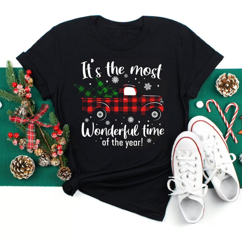 Christmas Truck T Shirt